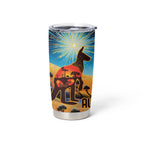 Aboriginal Dots Stary Sky With Kangaroo Tumbler Cup