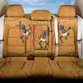 Aboriginal People Dancing Dot Styles Back Car Seat Cover