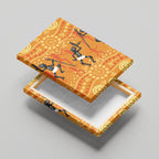 Aboriginal People Dancing Dot Styles Canvas Wall Art