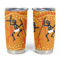 Aboriginal People Dancing Dot Styles Tumbler Cup
