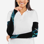 All Black Maori Tribal Tattoo Personalised Arm Sleeves Polynesian Style - Aussie Hoodie