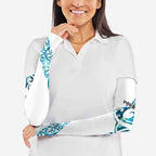 All White Maori Tribal Tattoo Personalised Arm Sleeves Polynesian Style - Aussie Hoodie