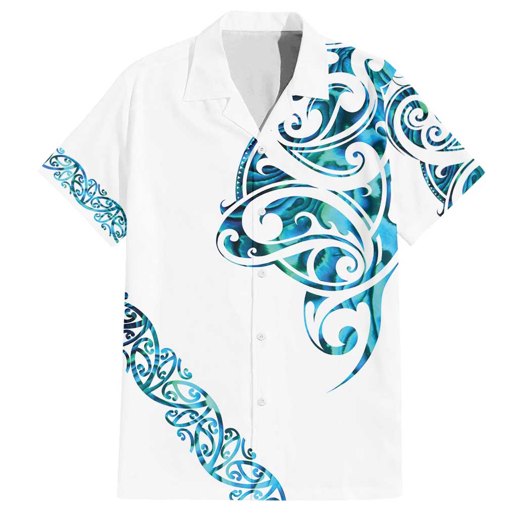 All White Maori Tribal Tattoo Personalised Family Matching Tank Maxi Dress and Hawaiian Shirt Polynesian Style