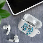 Queensland Maori Kiwi Personalised AirPods Case Ma Kakariki Papua Shell Maori Tribal Tattoo - Aussie Hoodie