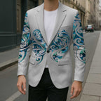 Queensland Maori Kiwi Personalised Blazer Ma Kakariki Papua Shell Maori Tribal Tattoo - Aussie Hoodie