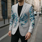 Queensland Maori Kiwi Personalised Blazer Ma Kakariki Papua Shell Maori Tribal Tattoo - Aussie Hoodie