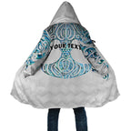 Queensland Maori Kiwi Personalised Cloak Ma Kakariki Papua Shell Maori Tribal Tattoo - Aussie Hoodie