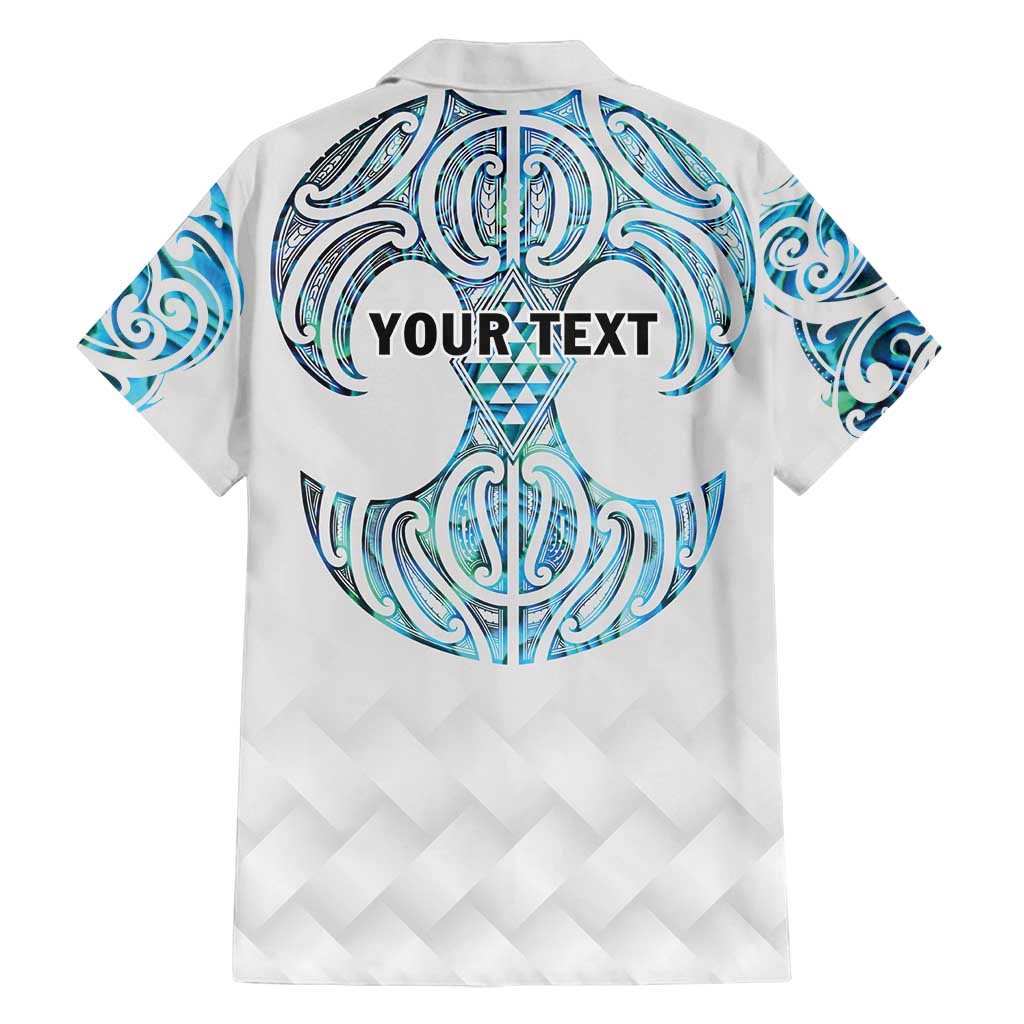 Queensland Maori Kiwi Personalised Family Matching Long Sleeve Bodycon Dress and Hawaiian Shirt Ma Kakariki Papua Shell Maori Tribal Tattoo