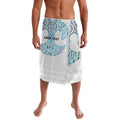Queensland Maori Kiwi Personalised Lavalava Ma Kakariki Papua Shell Maori Tribal Tattoo