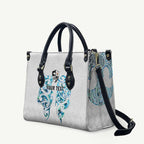 Queensland Maori Kiwi Personalised Leather Bag Ma Kakariki Papua Shell Maori Tribal Tattoo - Aussie Hoodie
