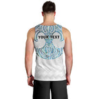 Queensland Maori Kiwi Personalised Men Tank Top Ma Kakariki Papua Shell Maori Tribal Tattoo