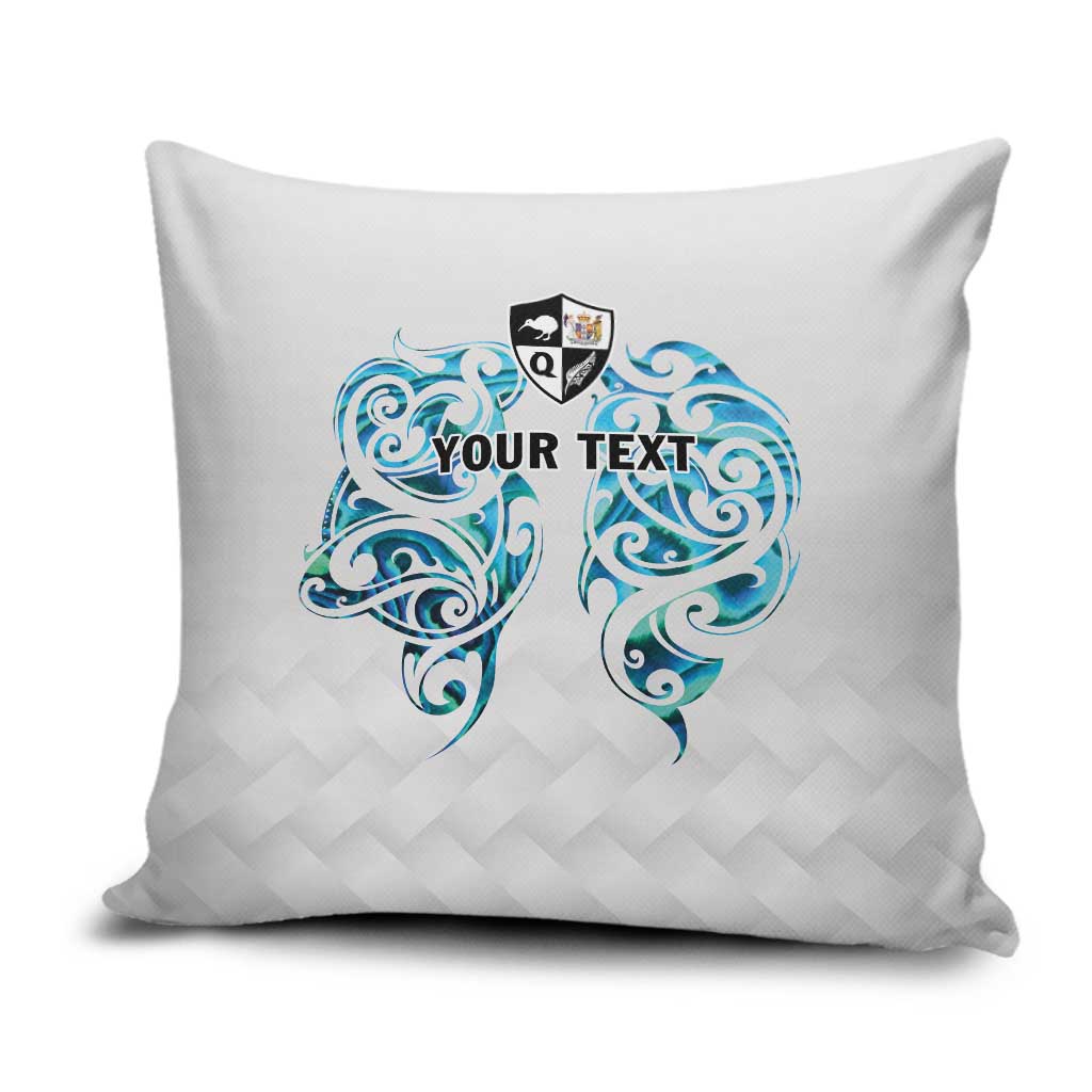 Queensland Maori Kiwi Personalised Pillow Cover Ma Kakariki Papua Shell Maori Tribal Tattoo - Aussie Hoodie