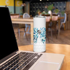 Queensland Maori Kiwi Personalised Skinny Tumbler Ma Kakariki Papua Shell Maori Tribal Tattoo