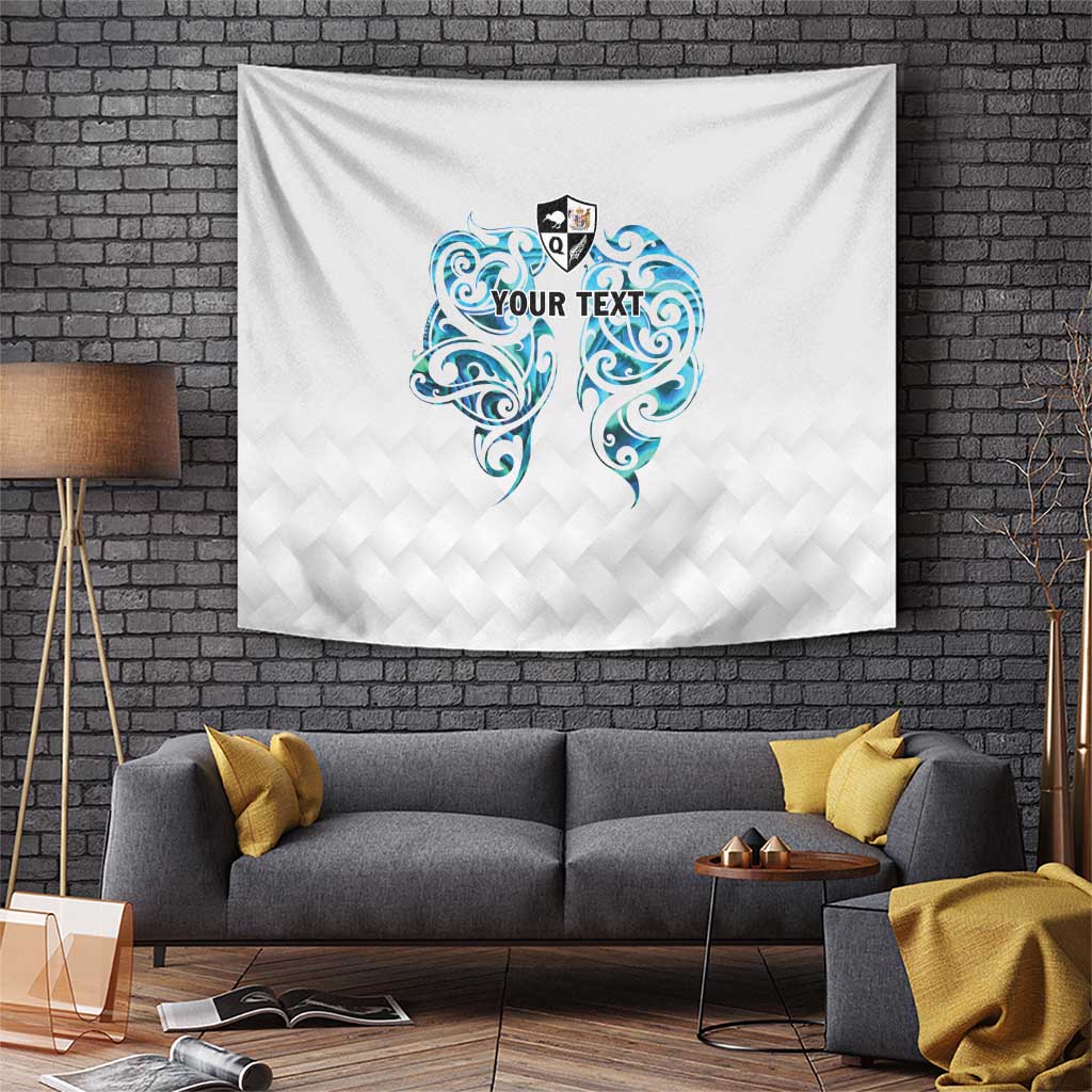 Queensland Maori Kiwi Personalised Tapestry Ma Kakariki Papua Shell Maori Tribal Tattoo