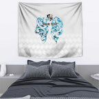 Queensland Maori Kiwi Personalised Tapestry Ma Kakariki Papua Shell Maori Tribal Tattoo