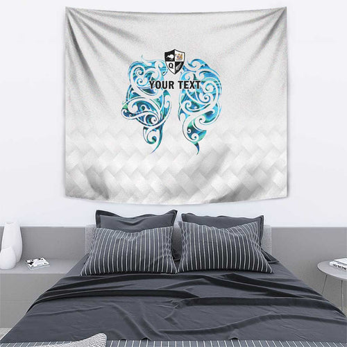 Queensland Maori Kiwi Personalised Tapestry Ma Kakariki Papua Shell Maori Tribal Tattoo