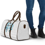 Queensland Maori Kiwi Personalised Travel Bag Ma Kakariki Papua Shell Maori Tribal Tattoo - Aussie Hoodie