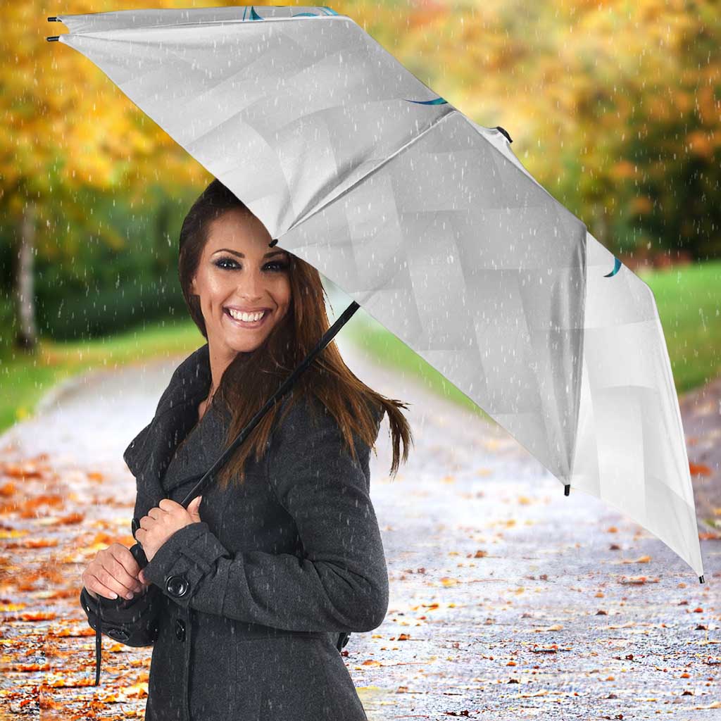 Queensland Maori Kiwi Personalised Umbrella Ma Kakariki Papua Shell Maori Tribal Tattoo - Aussie Hoodie