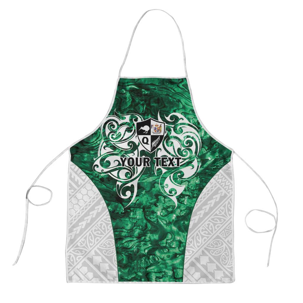 Queensland Maori Kiwi Personalised Apron Kikirangi Papua Shell Maori Tribal Tattoo - Aussie Hoodie