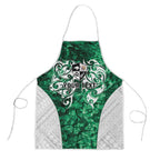 Queensland Maori Kiwi Personalised Apron Kikirangi Papua Shell Maori Tribal Tattoo - Aussie Hoodie