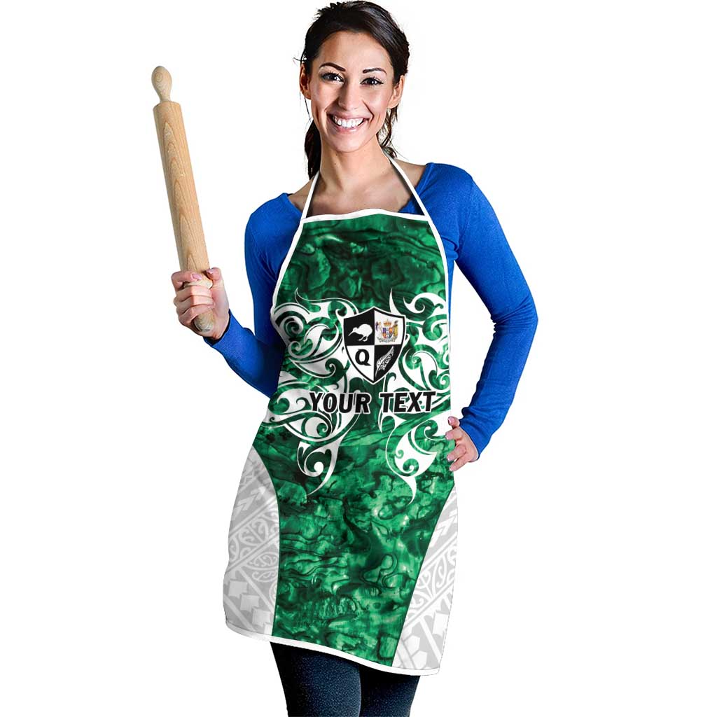 Queensland Maori Kiwi Personalised Apron Kikirangi Papua Shell Maori Tribal Tattoo - Aussie Hoodie