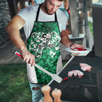 Queensland Maori Kiwi Personalised Apron Kikirangi Papua Shell Maori Tribal Tattoo - Aussie Hoodie