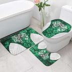 Queensland Maori Kiwi Personalised Bathroom Set Kikirangi Papua Shell Maori Tribal Tattoo - Aussie Hoodie