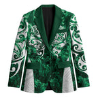 Queensland Maori Kiwi Personalised Blazer Kikirangi Papua Shell Maori Tribal Tattoo - Aussie Hoodie