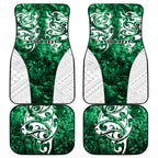 Queensland Maori Kiwi Personalised Car Mats Kikirangi Papua Shell Maori Tribal Tattoo