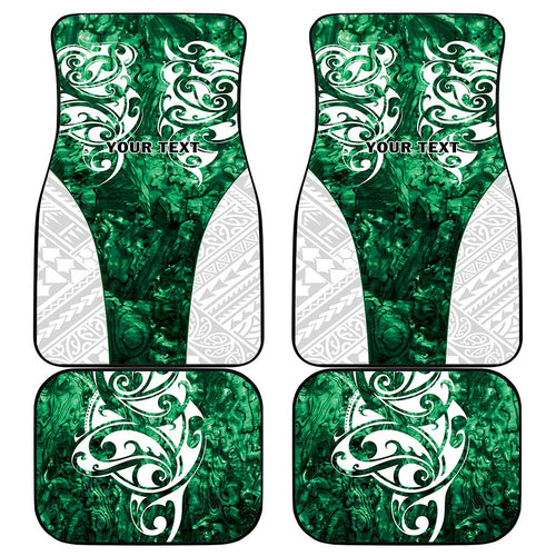 Queensland Maori Kiwi Personalised Car Mats Kikirangi Papua Shell Maori Tribal Tattoo