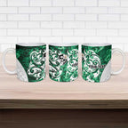 Queensland Maori Kiwi Personalised Ceramic Mug Kikirangi Papua Shell Maori Tribal Tattoo - Aussie Hoodie