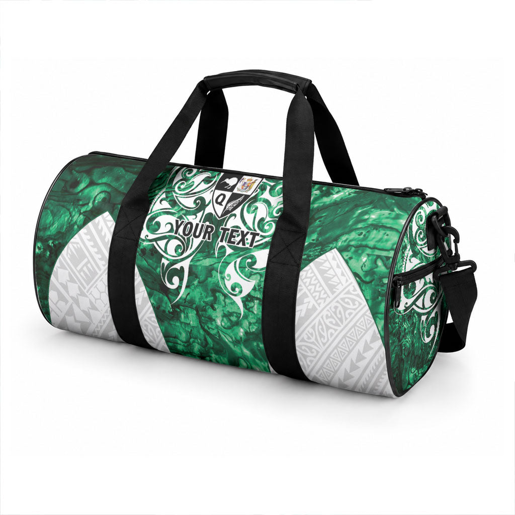 Queensland Maori Kiwi Personalised Duffle Bag Kikirangi Papua Shell Maori Tribal Tattoo