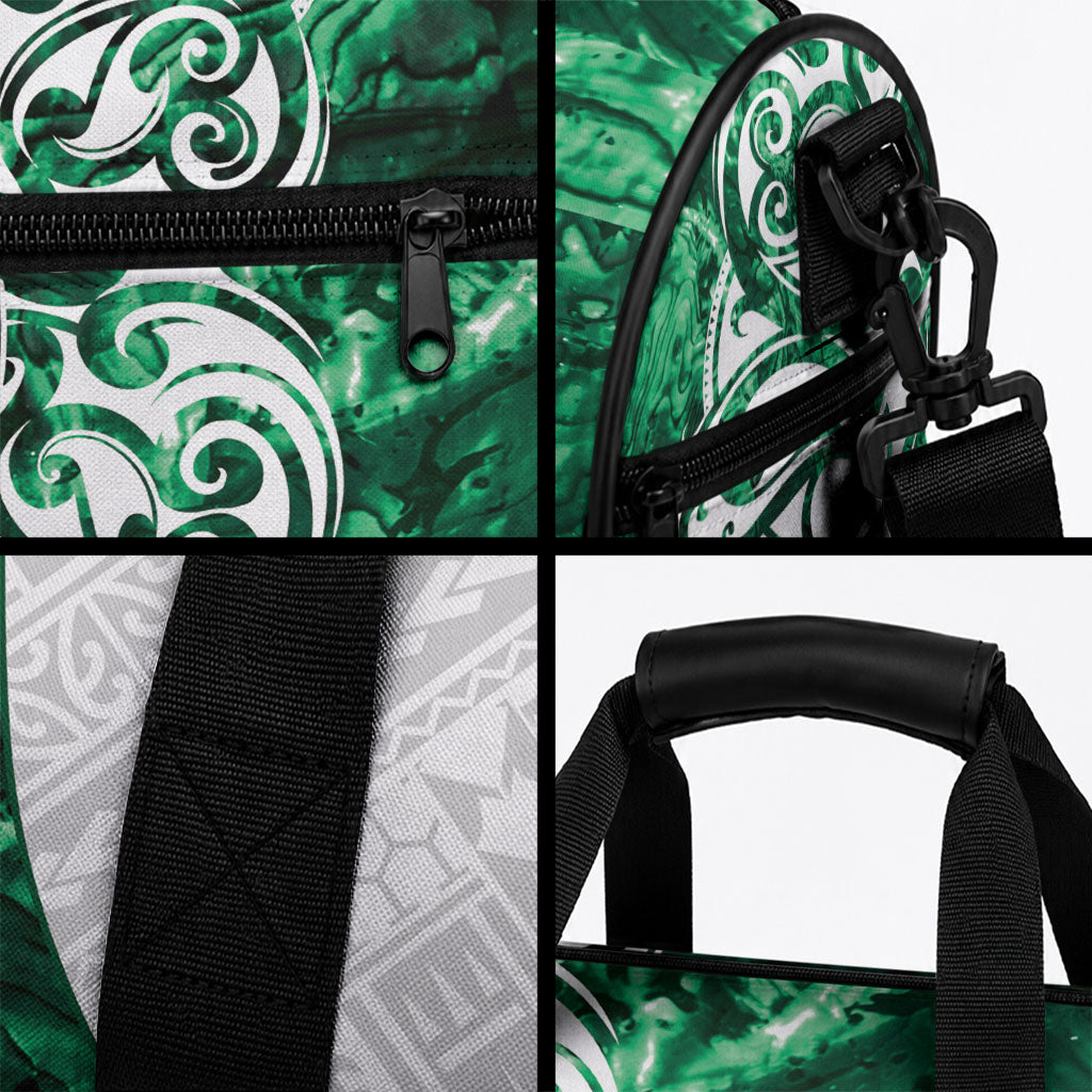 Queensland Maori Kiwi Personalised Duffle Bag Kikirangi Papua Shell Maori Tribal Tattoo