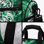 Queensland Maori Kiwi Personalised Duffle Bag Kikirangi Papua Shell Maori Tribal Tattoo