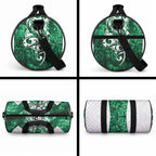 Queensland Maori Kiwi Personalised Duffle Bag Kikirangi Papua Shell Maori Tribal Tattoo