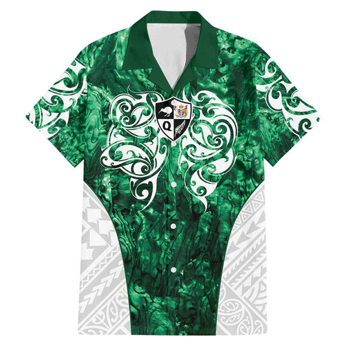 Queensland Maori Kiwi Personalised Family Matching Mermaid Dress and Hawaiian Shirt Kikirangi Papua Shell Maori Tribal Tattoo