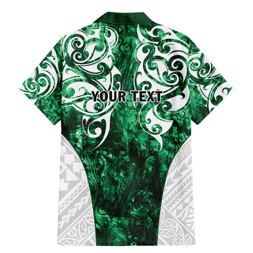 Queensland Maori Kiwi Personalised Family Matching Mermaid Dress and Hawaiian Shirt Kikirangi Papua Shell Maori Tribal Tattoo