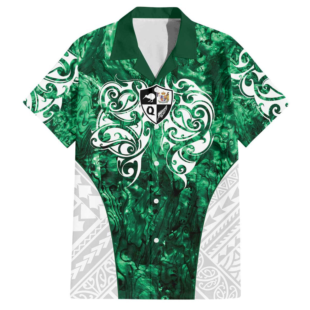 Queensland Maori Kiwi Personalised Family Matching Off The Shoulder Long Sleeve Dress and Hawaiian Shirt Kikirangi Papua Shell Maori Tribal Tattoo
