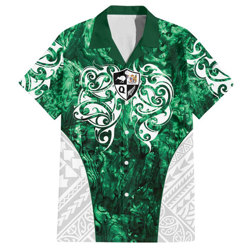 Queensland Maori Kiwi Personalised Family Matching Summer Maxi Dress and Hawaiian Shirt Kikirangi Papua Shell Maori Tribal Tattoo