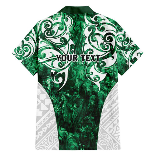 Queensland Maori Kiwi Personalised Hawaiian Shirt Kikirangi Papua Shell Maori Tribal Tattoo