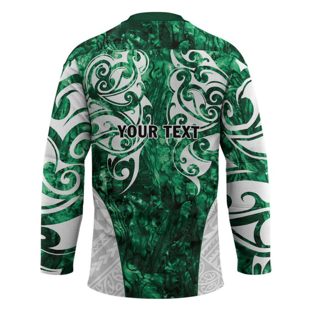 Queensland Maori Kiwi Personalised Hockey Jersey Kikirangi Papua Shell Maori Tribal Tattoo - Aussie Hoodie