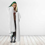 Queensland Maori Kiwi Personalised Hooded Blanket Kikirangi Papua Shell Maori Tribal Tattoo