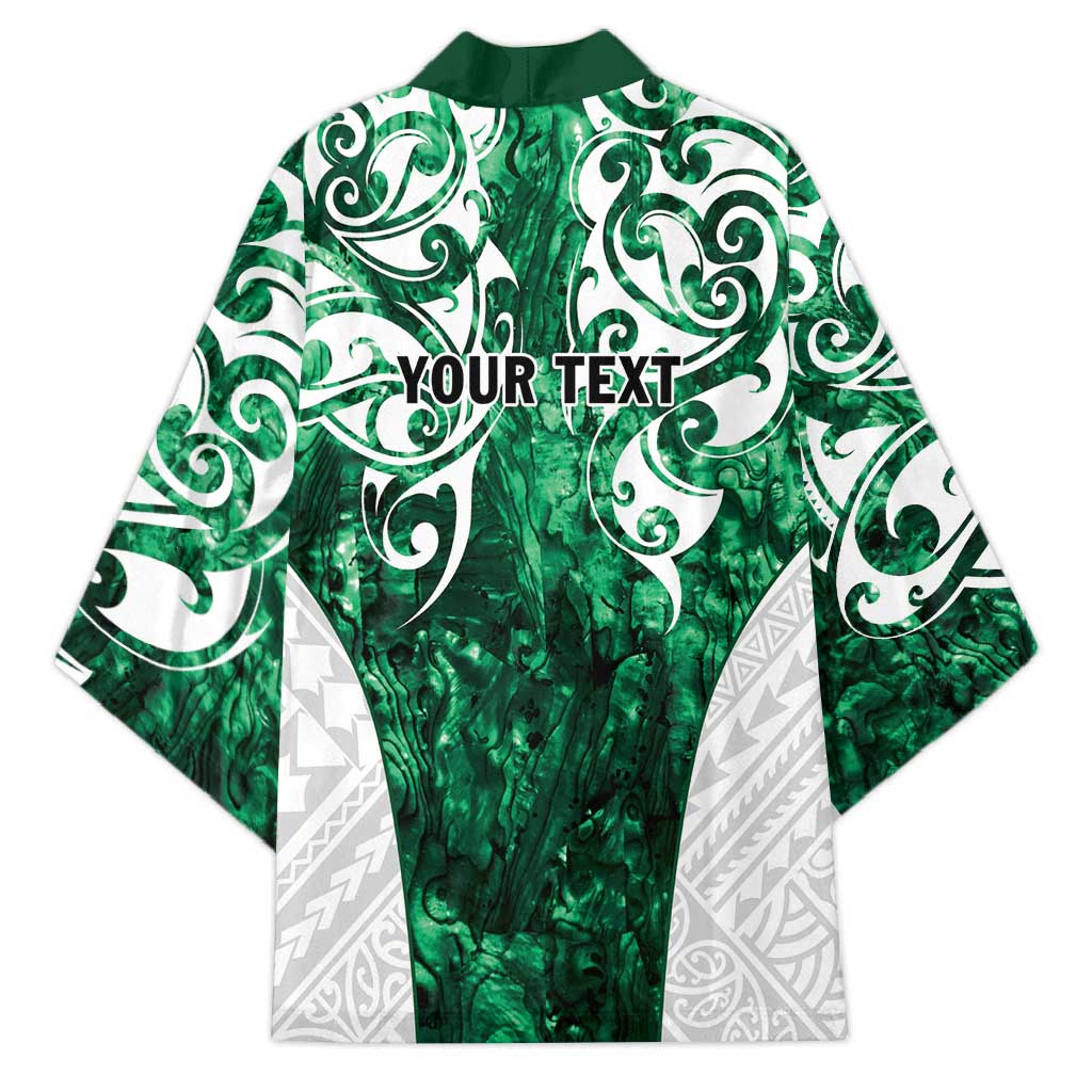 Queensland Maori Kiwi Personalised Kimono Kikirangi Papua Shell Maori Tribal Tattoo - Aussie Hoodie