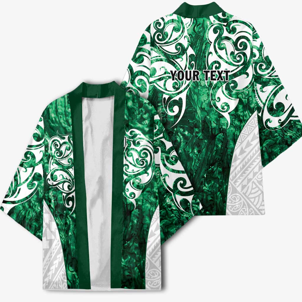 Queensland Maori Kiwi Personalised Kimono Kikirangi Papua Shell Maori Tribal Tattoo - Aussie Hoodie