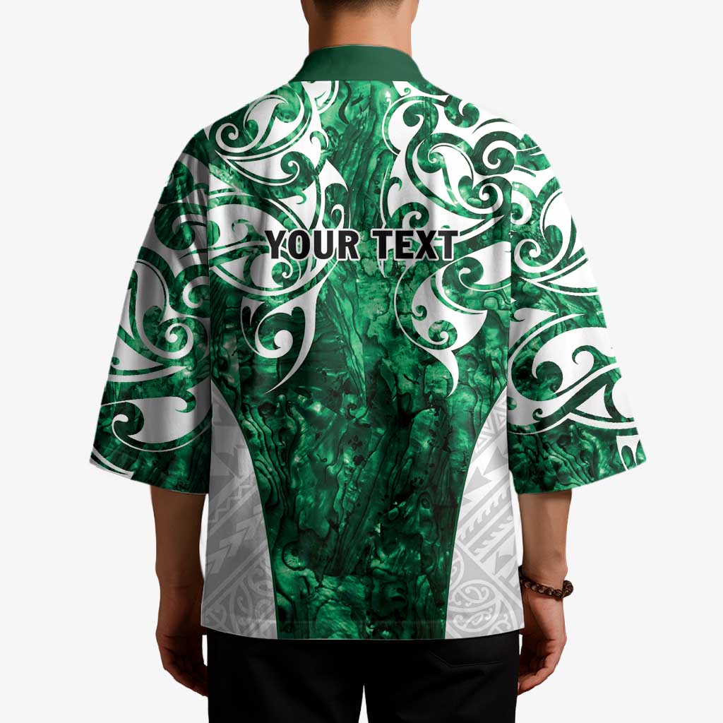 Queensland Maori Kiwi Personalised Kimono Kikirangi Papua Shell Maori Tribal Tattoo - Aussie Hoodie