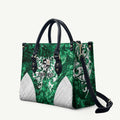Queensland Maori Kiwi Personalised Leather Bag Kikirangi Papua Shell Maori Tribal Tattoo - Aussie Hoodie