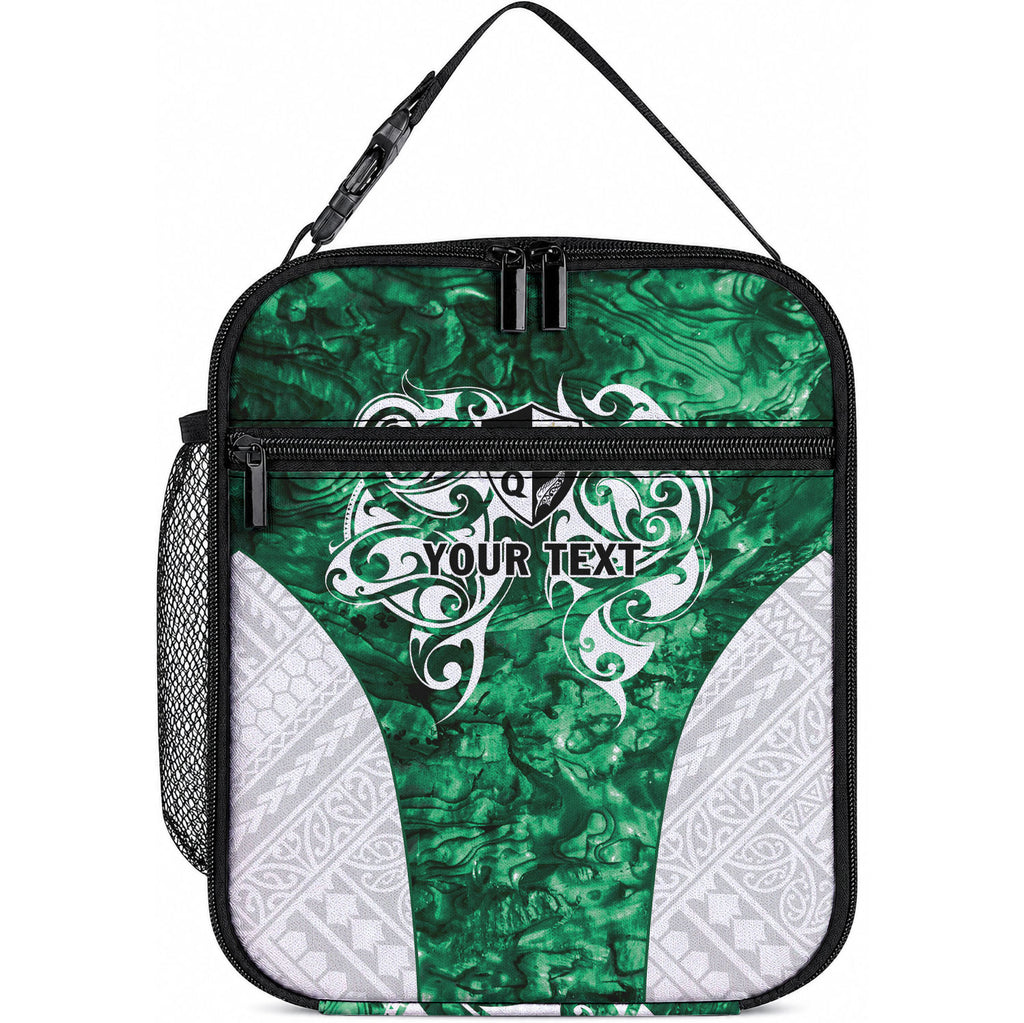Queensland Maori Kiwi Personalised Lunch Bag Kikirangi Papua Shell Maori Tribal Tattoo