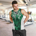 Queensland Maori Kiwi Personalised Men Tank Top Kikirangi Papua Shell Maori Tribal Tattoo