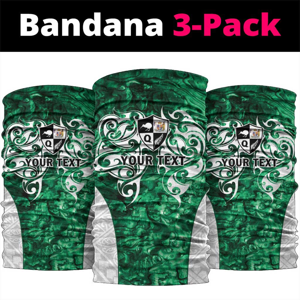 Queensland Maori Kiwi Personalised Neck Gaiter Kikirangi Papua Shell Maori Tribal Tattoo - Aussie Hoodie