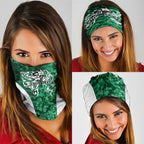 Queensland Maori Kiwi Personalised Neck Gaiter Kikirangi Papua Shell Maori Tribal Tattoo - Aussie Hoodie